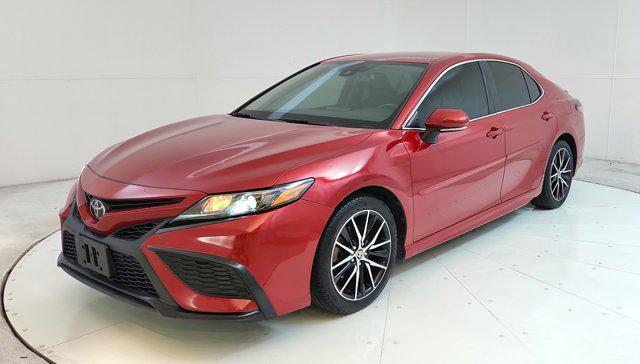 used 2021 Toyota Camry car, priced at $18,500