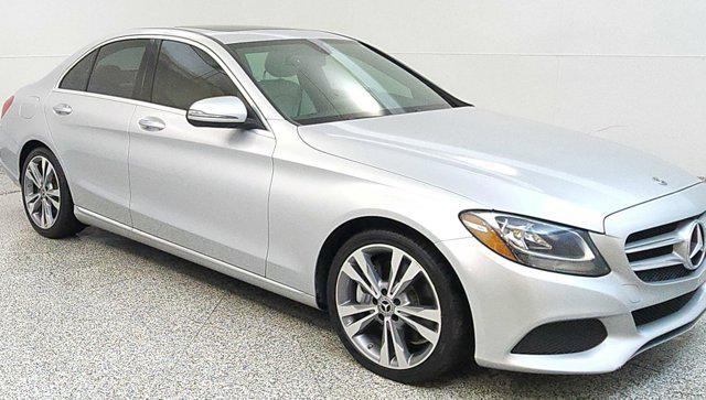 used 2018 Mercedes-Benz C-Class car, priced at $16,500