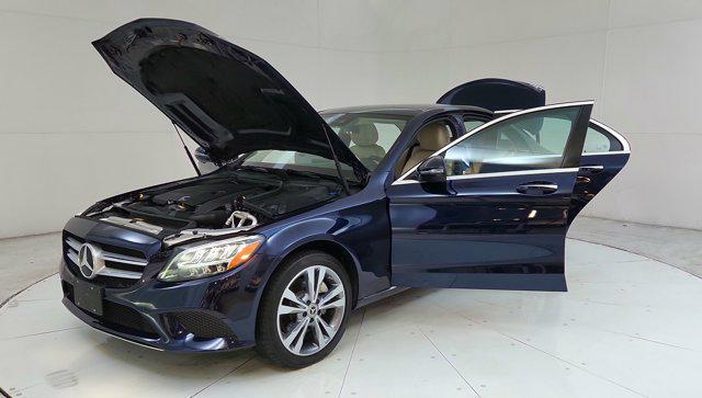 used 2021 Mercedes-Benz C-Class car, priced at $27,000