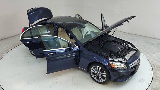 used 2021 Mercedes-Benz C-Class car, priced at $27,000