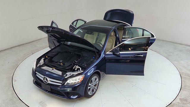 used 2021 Mercedes-Benz C-Class car, priced at $27,000