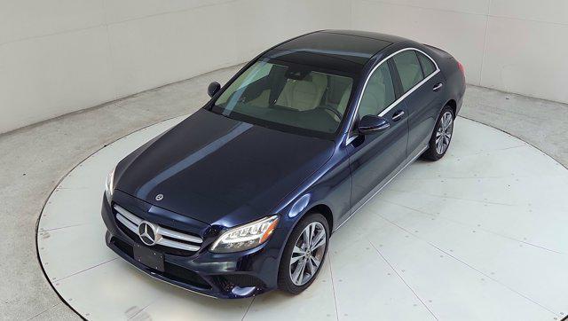 used 2021 Mercedes-Benz C-Class car, priced at $27,000