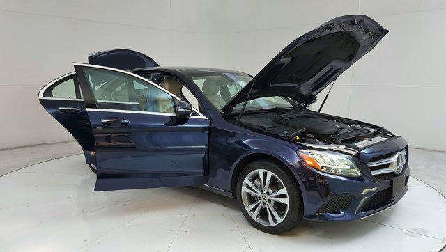 used 2021 Mercedes-Benz C-Class car, priced at $27,000