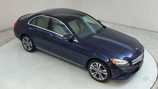 used 2021 Mercedes-Benz C-Class car, priced at $27,000