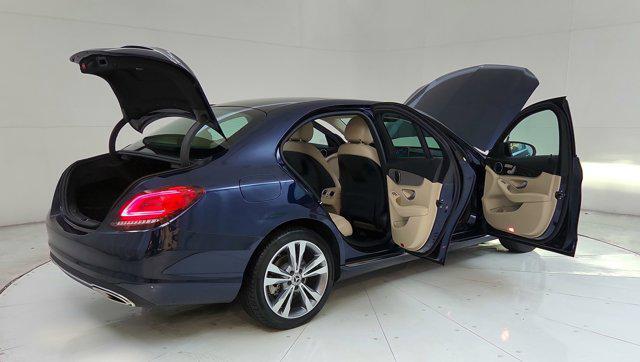 used 2021 Mercedes-Benz C-Class car, priced at $27,000