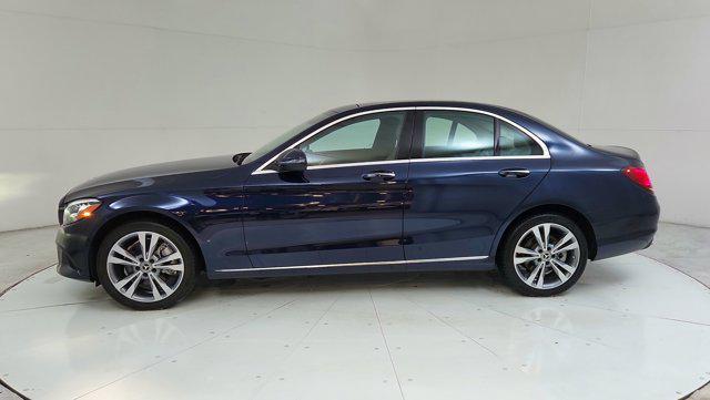 used 2021 Mercedes-Benz C-Class car, priced at $27,000