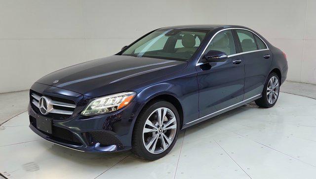 used 2021 Mercedes-Benz C-Class car, priced at $27,000