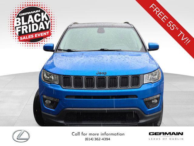 used 2021 Jeep Compass car, priced at $16,855