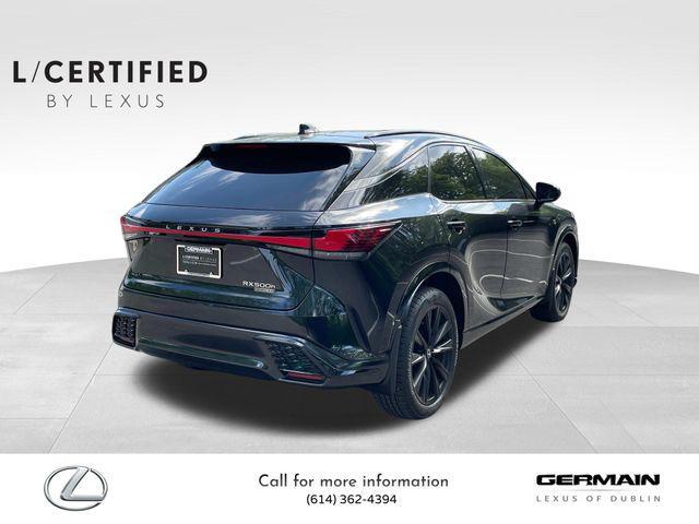 used 2024 Lexus RX 500h car, priced at $70,985
