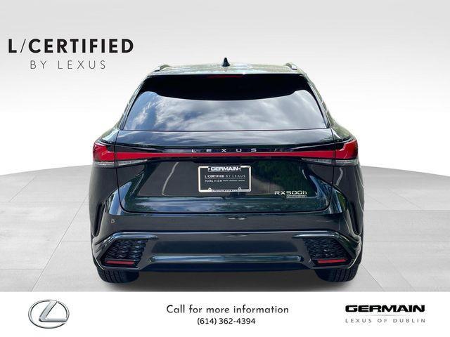 used 2024 Lexus RX 500h car, priced at $70,985