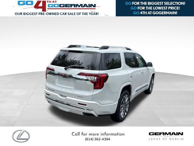 used 2022 GMC Acadia car, priced at $37,446