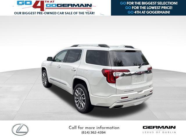 used 2022 GMC Acadia car, priced at $37,446
