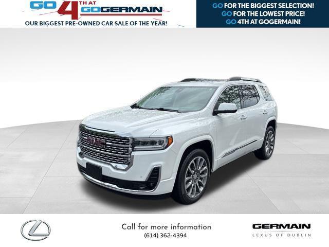 used 2022 GMC Acadia car, priced at $37,446