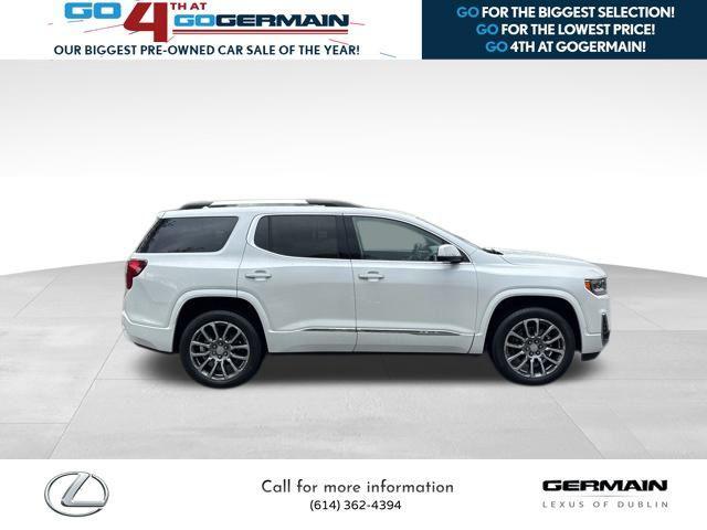 used 2022 GMC Acadia car, priced at $37,446
