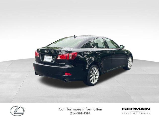 used 2012 Lexus IS 250 car, priced at $15,259