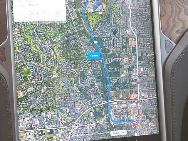 used 2018 Tesla Model X car, priced at $23,870