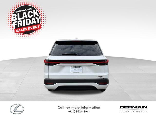 new 2026 Lexus TX 350 car, priced at $66,588