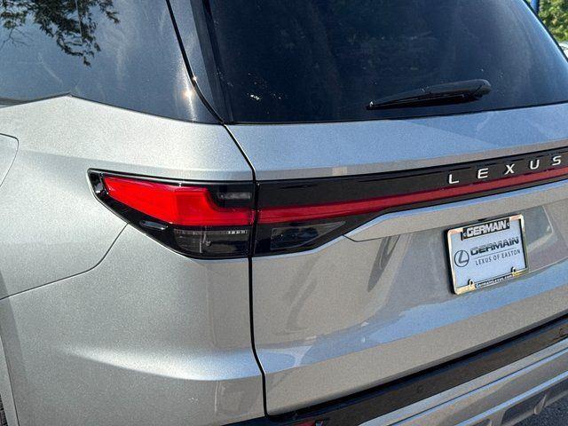 new 2025 Lexus TX 500h car, priced at $72,134
