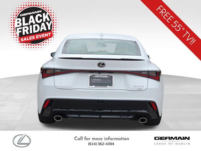 used 2024 Lexus IS 350 car, priced at $47,985
