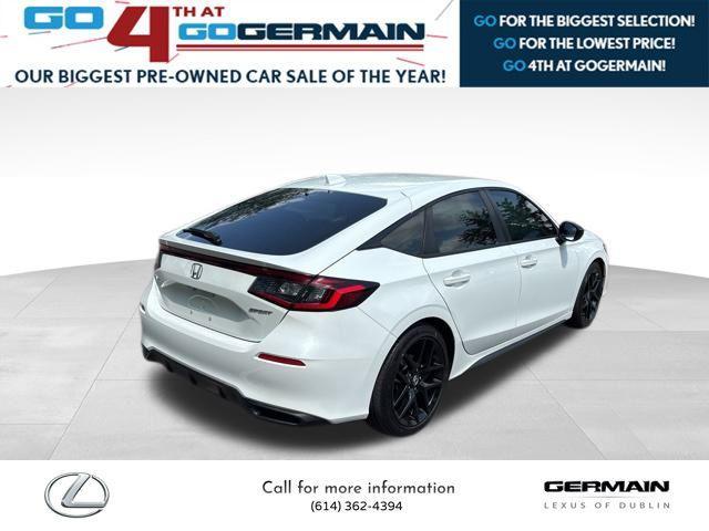 used 2023 Honda Civic car, priced at $23,883