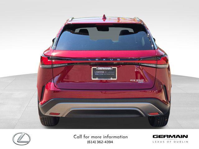 used 2024 Lexus RX 350 car, priced at $61,173