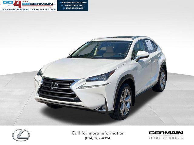 used 2017 Lexus NX 200t car, priced at $22,731