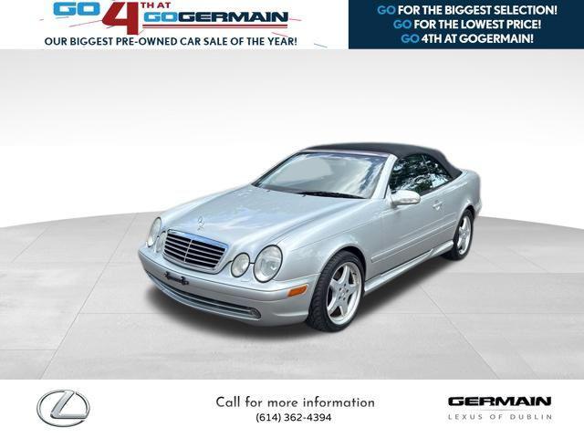 used 2003 Mercedes-Benz CLK-Class car, priced at $9,995