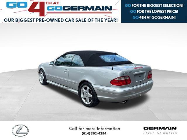 used 2003 Mercedes-Benz CLK-Class car, priced at $9,995