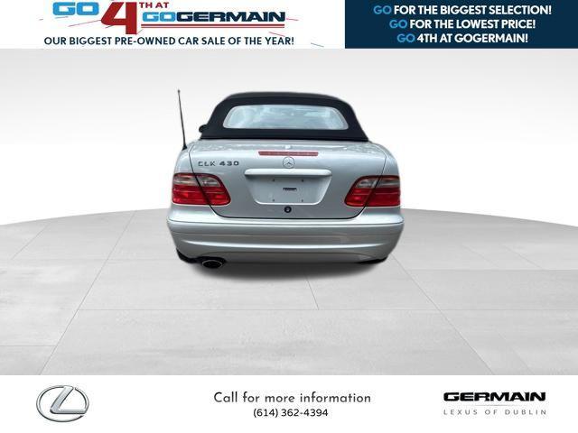 used 2003 Mercedes-Benz CLK-Class car, priced at $9,995