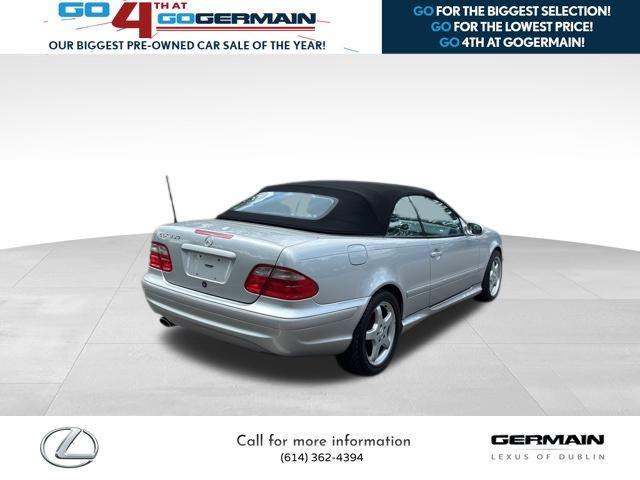 used 2003 Mercedes-Benz CLK-Class car, priced at $9,995