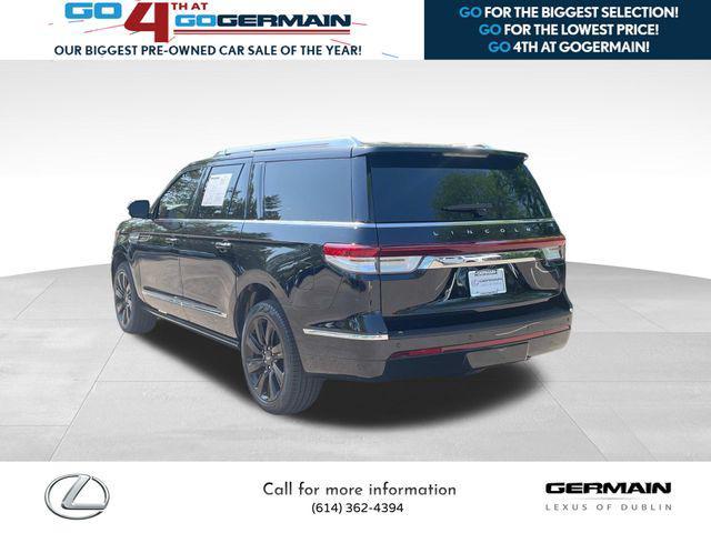 used 2023 Lincoln Navigator car, priced at $73,985