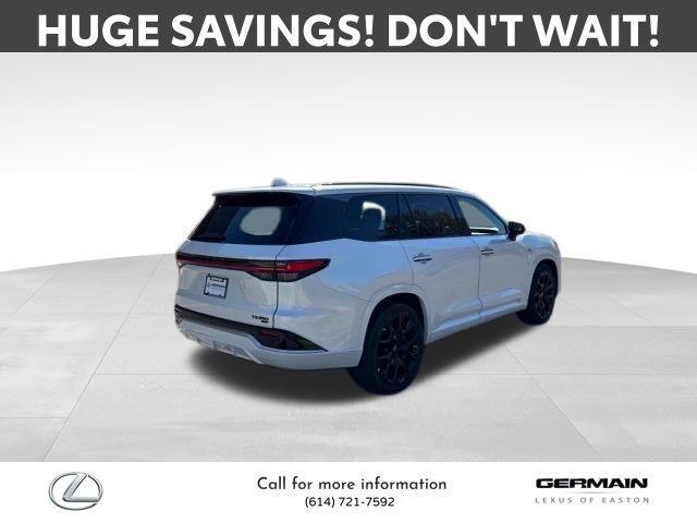 new 2025 Lexus TX 350 car, priced at $66,522