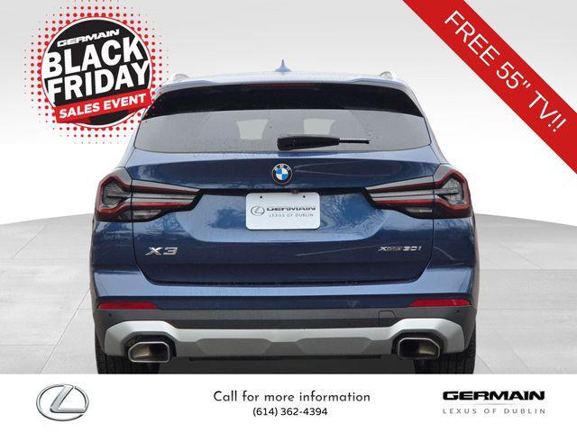 used 2022 BMW X3 car, priced at $32,782