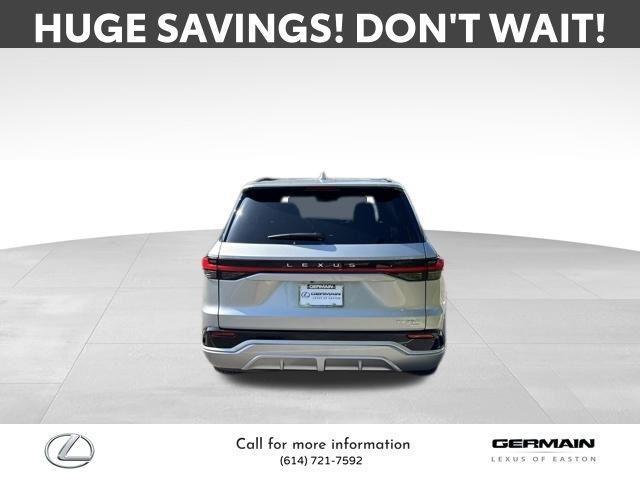 new 2025 Lexus TX 350 car, priced at $68,592