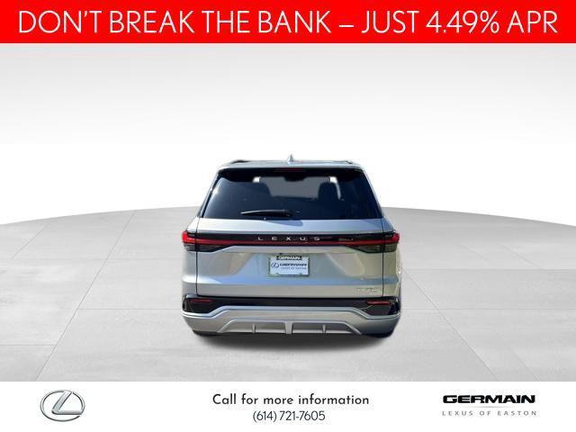 new 2025 Lexus TX 350 car, priced at $67,422
