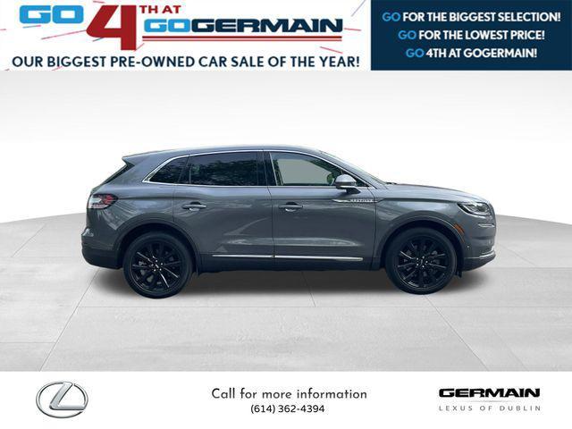 used 2022 Lincoln Nautilus car, priced at $35,330