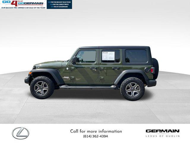 used 2021 Jeep Wrangler Unlimited car, priced at $23,985