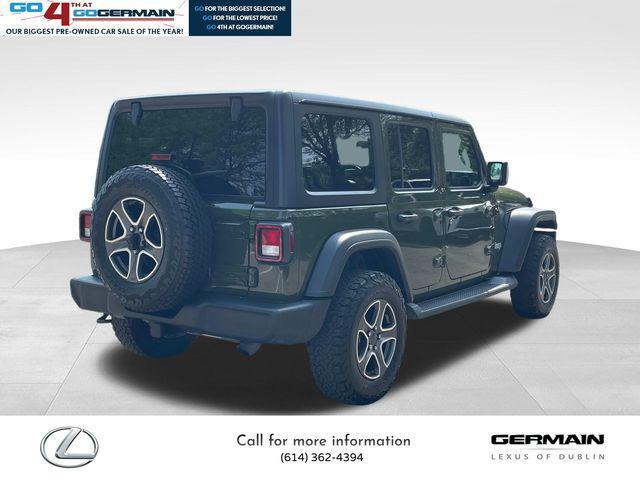 used 2021 Jeep Wrangler Unlimited car, priced at $23,985