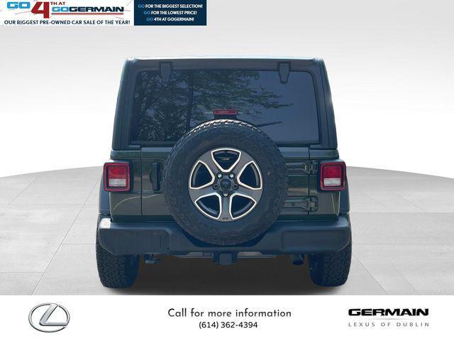 used 2021 Jeep Wrangler Unlimited car, priced at $23,985