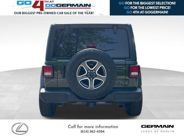 used 2021 Jeep Wrangler Unlimited car, priced at $23,985