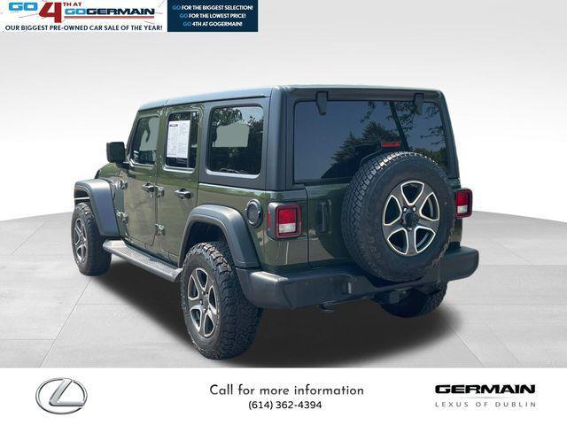 used 2021 Jeep Wrangler Unlimited car, priced at $23,985