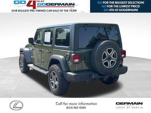 used 2021 Jeep Wrangler Unlimited car, priced at $23,985