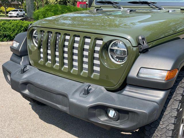 used 2021 Jeep Wrangler Unlimited car, priced at $23,985