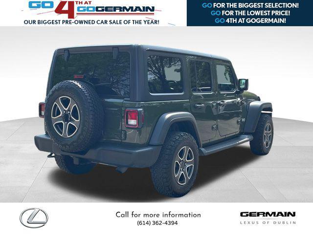 used 2021 Jeep Wrangler Unlimited car, priced at $23,985