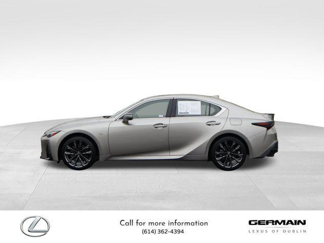 used 2023 Lexus IS 350 car, priced at $46,485