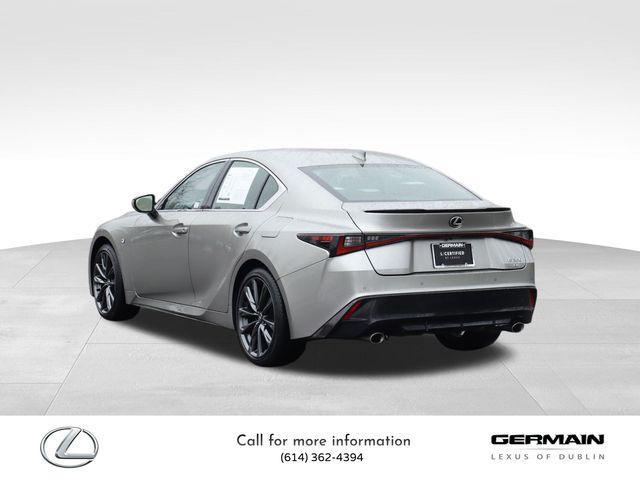 used 2023 Lexus IS 350 car, priced at $46,485