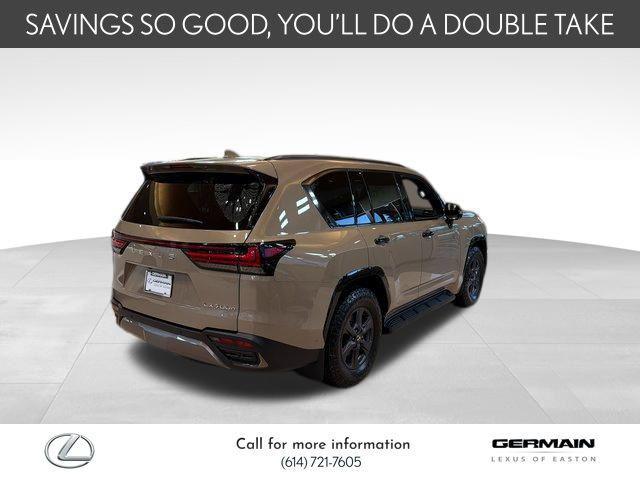 new 2025 Lexus LX 700h car, priced at $116,625