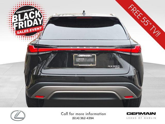 used 2025 Lexus RX 350 car, priced at $54,595