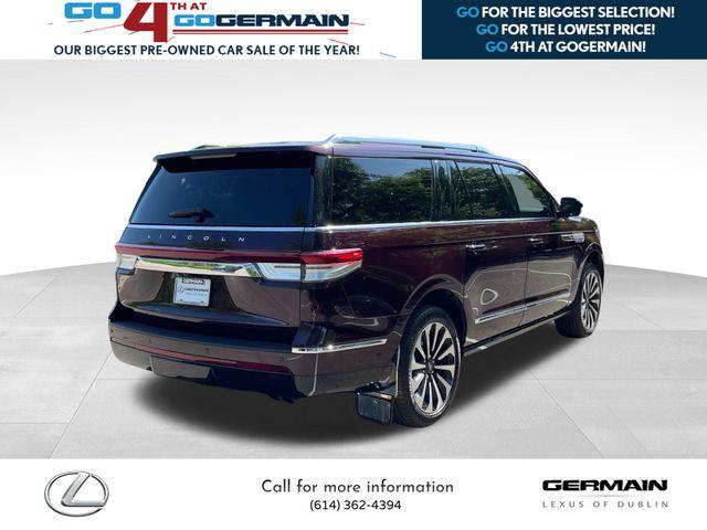 used 2024 Lincoln Navigator car, priced at $79,985
