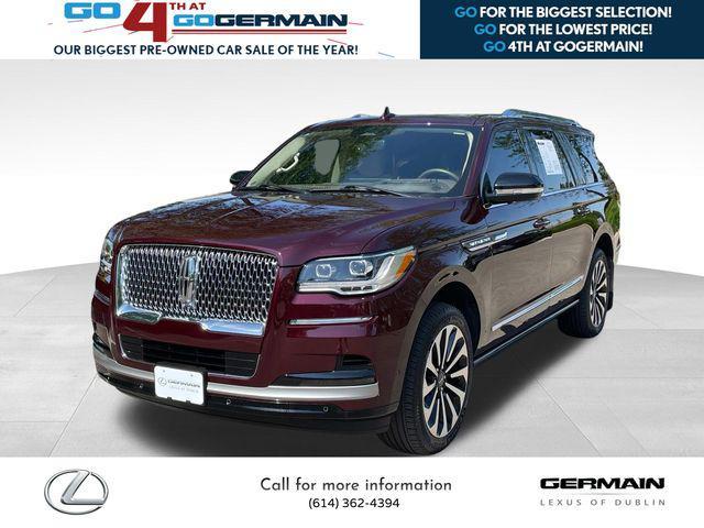 used 2024 Lincoln Navigator car, priced at $79,985
